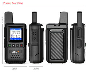 วิทยุสื่อสาร KSUN 4G Lte POC ระยะไก<span class=keywords><strong>ล</strong></span> 5000 กม. แบบคู่ ขนาดเล็ก รองรับ PTT ระยะไม่จำกัด ใช้ซิมการ์ดอินเทอร์เน็ต วิทยุสื่อสารสองทาง - Product Image 3