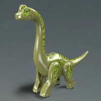 MouldKing 29001, 373 Piezas, Bloques de Construcción de un Campamento de Braquiosaurios, Kit de Modelo de Huevo de Dinosaurio, Juguetes de Ensamblaje, Regalos de Cumpleaños para Niños