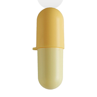Vente Flash : Contenant de Rouge à Lèvres/Baume à Lèvres en Forme de Capsule 3g avec Tablier de Suspension, Tube de Gloss à Lèvres Portable, Emballage Cosmétique Personnalisé