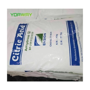 Ensign/TTCA/Lemon Star Aditivo alimentario Reguladores de acidez Ácido cítrico Monohidrato Mejor precio - Product Image 2