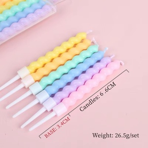 เทียนเค้กงานแต่งงานงานวันเกิดขายส่งจากโรงงาน - Product Image 6