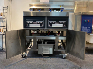 KFC Fast Food Restaurant Kitchen Automatic Commercial Electric Smart French Fries <strong>Fryer</strong>, <strong>Chips</strong> <strong>Fryer</strong> - Product Image 2