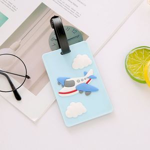2025 Fashion Custom Pvc Luggage Tag <b>Travel</b> Luggage Accessories With Your Name and Message Luggage Tag - Product Image 3