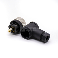 Conector M12 de 5 Pines, Cable de Sensor, Cableado en Campo, Disponible en 2, 3, 4, 5, 6, 8, 12 y 17 Pines