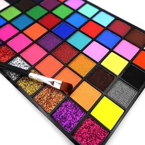 ชุดระบายสีบนใบหน้าและร่างกายจากพืชธรรมชาติสำหรับเด็ก 48 สี พร้อมแปรงและลายฉลุ ปลอดสารพิษ ปลอดภัยต่อผิว - Product Image 2