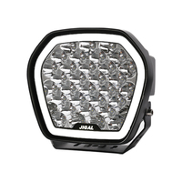 Feux de conduite tout-terrain LED Aurora OBM Sevrice double couleur super lumineux 7 pouces 9'' 95w, double DRL 4x4 pour tracteur, camion et voiture