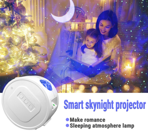 Proyector LED de cielo estrellado, luz nocturna, proyector de nebulosa láser para dormitorio o sala de estar - Product Image 4