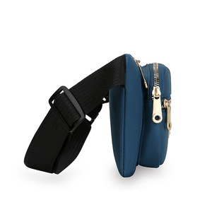 Sac de Poitrine Homme Haute Qualité en Tissu Oxford avec Fermeture Éclair, Pochette Téléphone Durable, Collection Printemps 2026, Usage Quotidien - Product Image 1