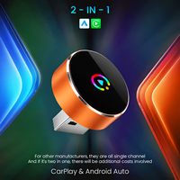 Adaptateur CarPlay sans fil 2-en-1 WiFi 6 Bluetooth 5.4 et Dongle Android Auto pour voiture OEM – Vente en gros