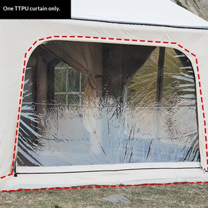 Tente gonflable de luxe à double couche pour toutes les saisons, pour le camping en plein air, imperméable, résistante au vent, portable, ouverture rapide et automatique - Product Image 4