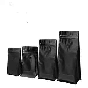 Custom Printed Coffee Bags Stand Up Pouch Plastic