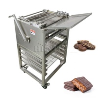 Machine à enrober les biscuits au chocolat / Machine à enrober les chocolats / Machine à enrober les beignets au chocolat