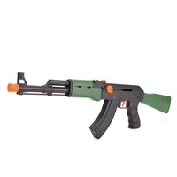 Toyhome nouveau Design vente chaude enfants en plastique jeux de Simulation éducatifs armée Ak47 jeu de rôle jouets militaires armée ensemble de jeu