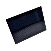 Nouveau panneau solaire 0,5W 5V, module portable, petit panneau solaire DIY pour chargeur de téléphone portable, éclairage domestique, jouet, etc., cellule solaire