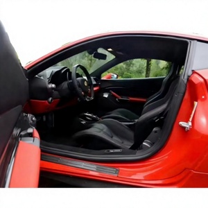 Placa Decorativa de Umbral de Puerta de Fibra de Carbono Seca de Alta Calidad, Estilo OEM Mejorado, Apta para Ferrari 488 GTB Spider - Product Image 5
