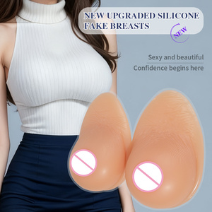 Formes de seins artificiels réalistes en silicone OEM/ODM pour transgenres, travestis, seins externes, drag queen, cosplay - Product Image 2