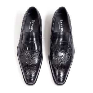 Nuove Scarpe Eleganti da Uomo <span class=keywords><strong>2026</strong></span>: Mocassini in Pelle per Matrimoni e Feste, Calzature Casual Personalizzabili - Product Image 3