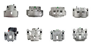 Kit de Pinzas de Freno Delanteras Grandes para Camioneta Ford F150 1/2 Ton P/U 4WD 2005, 2 Pistones 18-B4975 6L3Z2B121AA, 6L3Z2B120AA, Lado Izquierdo y Derecho - Product Image 5