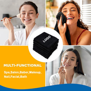 Toallas de Maquillaje Hipoalergénicas Altamente Personalizadas para Salón de Belleza, Secado Rápido, Logotipo Bordado, Resistentes a la Decoloración, Turbante para Uñas, Toallas de Algodón para Baño - Product Image 6