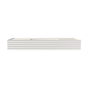 Proveedor de Lavabos Modernos para Baños de Hotel, Fabricante de Lavabos Comerciales de Pared en Blanco Mate para Lavarse las Manos - Product Image 5