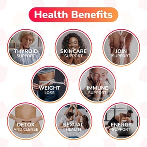 Marque privée Soutien thyroïdien Vente en gros Soins biologiques et perte de poids Mousse de mer d'Irlande Vinaigre de <span class=keywords><strong>cidre</strong></span> de pomme Mousse de mer Gummies Ours - Product Image 6