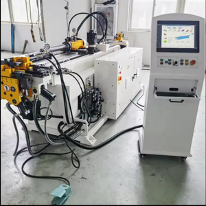 Dobladora hidráulica de tubos de aluminio y cobre con perfil de mandril CNC completamente automático - Product Image 4