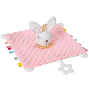 ชุดผ้าห่มของเล่นรูปสัตว์ต่างๆสำหรับเด็กทารกผ้าห่มผ้ากำมะหยี่