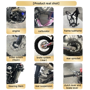GX-JAX-NB300 MAGURA Style 300cc <strong>4</strong> <strong>Stroke</strong> Single Cylinder <strong>Dirt</strong> <strong>Bike</strong> 6-Speed NIBBI PWK34 Carburetor LED Headlight Off-Road - Product Image 5
