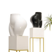 Mannequin en plastique demi-corps féminin, courbes BBL, pour l'affichage de sous-vêtements, culottes et leggings en vitrine de boutique