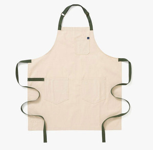 Delantales de Cocina Ajustables sin Mangas, Tipo Babero, 100% Lona de Algodón Ecológica, con Logotipo Personalizado, Unisex, para Restaurante - Product Image 5