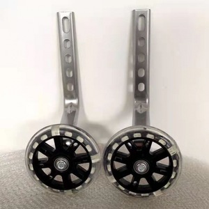 <b>Bike</b> Training Wheels 12-20 Inch Blue Plastic With Iron Frame For Kids Bicycle Balance Support - Product Image 2