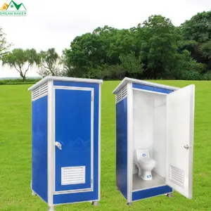 Mobiele draagbare douches en draagbare toiletten Openbaar draagbaar chemisch toilet Kunststof buitentoilet voor park