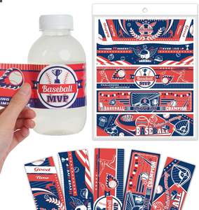 Pegatinas de <span class=keywords><strong>botella</strong></span> con impresión personalizada envolturas de <span class=keywords><strong>botella</strong></span> impermeables decorativas <span class=keywords><strong>Etiqueta</strong></span> de <span class=keywords><strong>botella</strong></span> de <span class=keywords><strong>agua</strong></span> autoadhesiva para favores de fiesta de <span class=keywords><strong>cumpleaños</strong></span> - Product Image 3