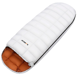轻质羽绒被妈咪风格成人睡袋可压缩背包，适用于-25 ~ 30 ℃ 寒冷天气野营4季 - Product Image 4