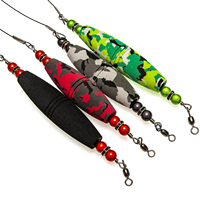 4er-Set Popper-Korken-Welsangel-Flöten, Rassel-Flöten, Welsangel-Terminal-Tackle, Angelzubehör