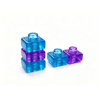 Toysrunner Blocs de construction souples 40 pièces, jouet sensoriel Montessori, empilables, jouet de construction, ensemble de jouets éducatifs fantastiques et science-fictionnels 14