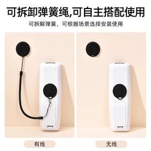 <b>Remote</b> Control <b>Holder</b> Magnetic Wall Mount Single Hook Plastic For TV <b>Remote</b> 1-3kg Load Capacity - Product Image 5