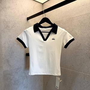 Camiseta de <span class=keywords><strong>Polo</strong></span> para <span class=keywords><strong>Mujer</strong></span> AL0, Estilo Coreano, Personalizable, de Algodón, para <span class=keywords><strong>Golf</strong></span> y Bádminton - Product Image 2