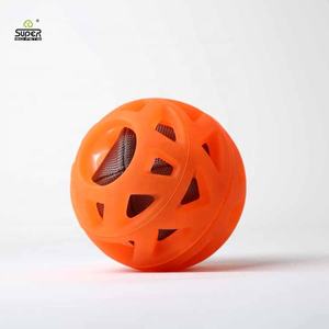 Trasparente viola popolare grande cane masticare palla giocattolo afferrare personalizzato produttore cane durevole giocattoli TPR - Product Image 2