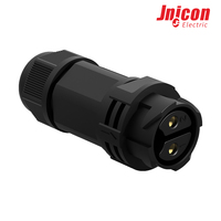 Connecteur étanche IP67 robuste M25 3+9 plaqué or mâle/femelle 50A pour systèmes aérospatiaux et solaires