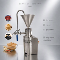 Meilleur moulin colloïdal en acier inoxydable noyau de tournesol commercial machine de broyage de pâte d'os colloïdal