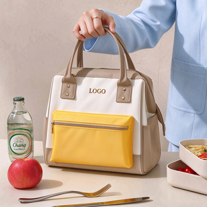 Eco Friendly Custom Waterproof Polyester Fashion Lunch <b>Bag</b> Washable Insulated Thermal Picnic Cooler - Product Image 3