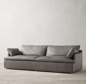 Rhoohill personalizzato stile moderno soggiorno italia pelle RH Cloud divano interno 3 posti divano mobili divano soggiorno - Product Image 1