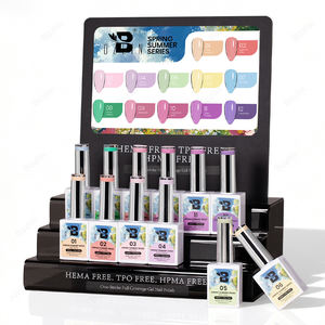 BOZLIN Série Printemps-Été 2026 Vernis à <span class=keywords><strong>ongles</strong></span> en gel HEMA TPO Free Vernis à <span class=keywords><strong>ongles</strong></span> en gel de couleur Haute qualité Haute pigmentation Vernis à <span class=keywords><strong>ongles</strong></span> en gel végétalien - Product Image 1