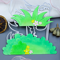 1 pezzo nuovo taglio metallo muore stampo Scrapbooking taglio Die carta invito erba Craft carta muore