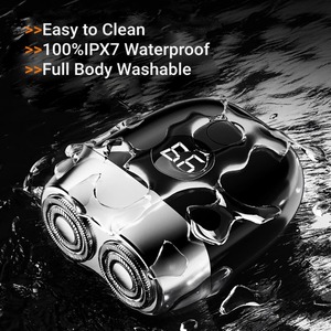 Portable Electric Shaver for Men Cordless Travel Shavers Digital Display Mini Dual Blade Rechargeable Electric Razor Gifts - Product Image 5