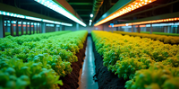 Usine de culture en conteneurs entièrement automatisée Seedafarm, système de contrôle environnemental intelligent, taille personnalisable, garantie 1 an