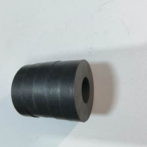 Magnet cincin fluks terkonsentrasi Ferrite Y35 kelas industri D45 * d14,5 * 5 segmen disinter untuk lapisan pemotong Las Motor - Product Image 3