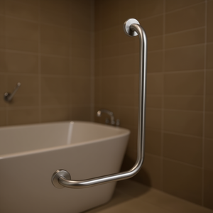 ราวจับมุมสแตนเลส 73 ซม. ราวจับนิรภัยมุมฉากสำหรับห้องน้ำ - Product Image 3