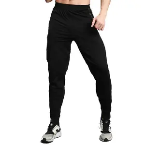 Summer men can customize fitness casual sports elastic waist pants